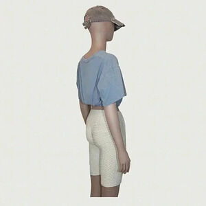 Gray High Waisted Scrunchy Biker Shorts Size Small Athleisure Casual Shorts Fall